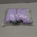 AOFITEE Dog Coat, Warm Dog Winter Coat, Reflective Cold Weather Dogs Puffer Jacket with Harness Built in, Waterproof Pet Fleece Vest Snowsuit for Small Medium Large Dogs, Lilac L