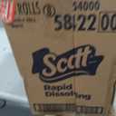Scott Rapid-Dissolving Toilet Paper, 48 Double Rolls, Septic-Safe, Toilet Paper