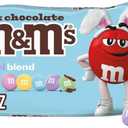 M&M'S Milk Chocolate Easter Candy, Chocolate for Easter Basket Stuffers, Eggs, 10 Ounce Bag (EXP 12/31/26)