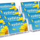 Acrylic Business Card Holder for Desk,4-Tier Clear Plastic Display Stand with 8 Pockets, Holds 400 Cards,ldeal for Office & Workspace Organization,2 Pack