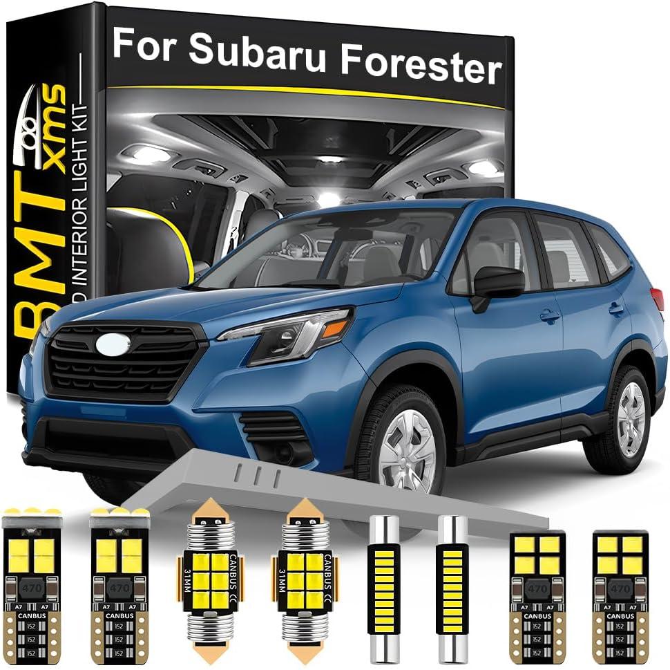 LED Interior Light Kit Replacement for SUBARU Forester 2014 2015 2016 2017 2018 2019 2020 2021 2022 2023 2024