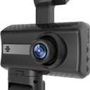 Dash Camera 2 Channel Car Camera 360 Front Interior Dash Camera FHD DVR 3" LCD Super IR Night Vision 24 Hour Parking Monitor Motion Detection