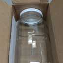 kitchentoolz 1 Gallon Glass Jar with Lid  Large Gallon Mason Jar with Lid for Sourdough Starter, Kombucha, Sun Tea, Pickling, and Storage Jug  Made in the USA (Clear)