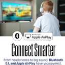 Westinghouse 43-inch Smart TV, FHD 1080P Xumo TV w/Voice Remote, Flat Screen Television w/Dolby Atmos, Bluetooth, Apple AirPlay, Wi-Fi & Mobile Connectivity, 43 Inch Full HD