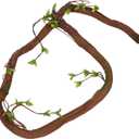 Artificial Tree Twig Vine Faux Decorative Cane Branch with Leaves for Home Wedding and Garden Versatile and Easy to Cut to Desired Shape for Indoor Outdoor Use