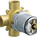 Peerless Tub and Shower Rough-In Valve Body for Peerless Tub and Shower Faucet Trim Kits PTR188700-IP 5.5 x 6 x 6.1