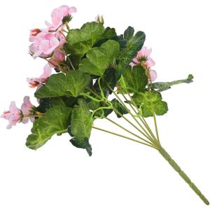 DIY Artificial Flower Ornament Fake Flowers for Vase Realistic Simulated Begonia Bouquet Arrangement