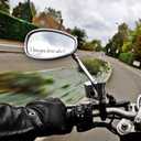 4 x Rearview Mirror Sticker I Love You Drive Safe 3PCS Vinyl Car Decal Interior Mirror Accessories Drive Safe Message (Silver)