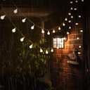 Globe String Lights 43 Ft 100 LED Fairy Lights Plug in with Remote Timer 8 Modes Connectable Twinkle Light for Bedroom Classroom Wedding Christmas Indoor Outdoor Decor, Warm White