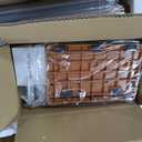 88 Key Weighted Digital Piano - Wooden Desk Electric Piano Transforms Between Desk and Vanity - Progressive Hammer-Action Keyboard, Perfect for Beginners with MIDI Functionality (1852 Brown)