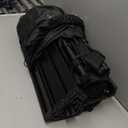 VEVOR Folding Camping Table, Portable Roll Up Side Tables, Lightweight Aluminum Beach Table for Outdoor BBQ Tailgating Picnic, Travel (47 inch-Black)