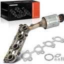 A-Premium Right Exhaust Manifold Catalytic Converter Kit Direct-Fit Compatible with Toyota 4Runner 2005-2009 4.7L & Lexus GX470 2005-2009 4.7L, EPA Compliant