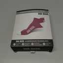 SB SOX 2-Pair Running Socks for Men and Women  Low Cut/Ankle Athletic Socks for All-Day Wear (Pink/White)
