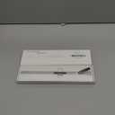 Smart Bracelet Health Tracker Steps Counting Bracelet Sleep Monitoring Smart Fitness Wristband Monitor Heart Rate Blood Oxygen Stress Value Silicone Strap (Light Gray)