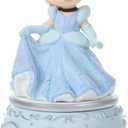 Precious Moments 252407 Disney Cinderella May All Your Dreams Come True Character Resin Trinket Box