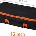3pack Tool Pouch with Zipper Utility Small Tool Bag for Screw Plier Wrench Screwdriver Mechanic Car Vacuum Men garden Hand Power Tool Storage Organizer (12 Inch)