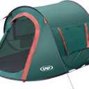 Pop-up Tent,2 Person Camping Tent,Instant Portable Beach Tent,Easy Pop Up Shade Tents 2 Doors for Camping Hiking & Traveling with Carrying Bag, 7.2ft x 4.5ft x 40in