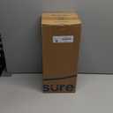 Bedsure GentleSoft Sherpa Fleece King Blankets for Bed, Non-Heated, Thick and Warm Throw for Women and Men, Soft Fuzzy Plush King Blanket for Winter, Grey, 108x90 Inches