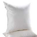 Kingnex Euro Size 26x26 Pillow Inserts for European Throw Pillow Set of 2 Decorative Stuffer 26 x 26