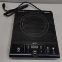 Mueller RapidTherm Portable Induction Cooktop, 1800W Hot Plate Electric Stove Top Burner. 8 Temp Levels, Auto-Off & Pot Detection, LED Display, Child Lock, 4 Programs, Burners for Cooking