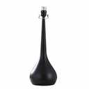 STGLIGHTING Metal Table Lamp Base with Plug in Cord Round Heavy Desk Lamp Base Table Lamp Accessories and Parts Replacement lamp Holder E26 for Sitting Room Bedroom,DIY Projects,Black