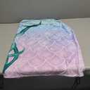 Mermaid Scale Drawstring Bag, 21"x26" inches