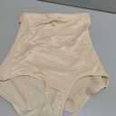 Tummy Control Shapewear Panties for Women-High Waisted Body Shaper Underwear Seamless Shapewear Panty Girdle (Large, Beige)