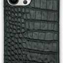 iPhone 14 Case Leather Classic Retro Pattern Cover Soft TPU Slim Shockproof Phone Cases Designer Leather Case for iPhone 14 Case Fashion Luxury Elegant Black