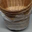 Yesland 12 Pack Plastic Oval Basket Small Gift Baskets, Food Storage Basket & Fruit Basket, 10 x 5.8 x 2.75 Inches Bread Basket Bin for Kitchen, Restaurant, Centerpiece Display, Christmas Gifts