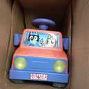 Bluey 6V Ride On Car for Toddlers - Interactive Electric Car for Kids with Sound Effects & Music, Riding Toy for Boys & Girls, Includes 6V Rechargeable Battery & Charger