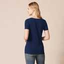 Amazon Essentials Women's Regular-Fit Short-Sleeve T-Shirt (Crewneck and V-Neck Options), Multipacks