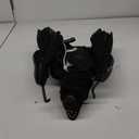 Halloween Animatronics Flying Bat, 40" Scary Hanging Animated Animal Prop with Sound & Touch Activated, Light Up Eyes, Creepy Voice, Spooky Move, Haunted Horror Decorations for Indoor, Outdoor, Yard