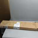 Amazon Basics Cooling Breathable Elevated Dog Bed with Metal Frame for Large Dogs, 51" x 31" x 8", Grey