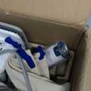 Oneisall Dog Grooming Vacuum, Pet Grooming Vacuum with Clipper Nail Grinder, 1.5L Dust Cup Dog Deshedding Brush with 7 Tools for Shedding Pet Hair, Home Cleaning(Blue)