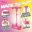 Flybar My First Foam Pogo Jumper for Kids Fun and Safe Pogo Stick for Toddlers, Durable Foam and Bungee Jumper for Ages 3 and up, Supports up to 250lbs