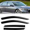 Auto Window Deflectors Rain Guard Compatible with 2018-2023 Honda Accord