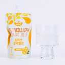 Vegan Collagen Konjac Jelly (Mango Flavor) 120g x 10 Packs  Low-Calorie Fruit Gel Snack, Gluten-Free, Plant-Based, 7 kcal per Pouch