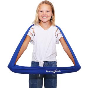 BouncyBand Stretch Band Focus Tool – 30” Resistance Band for Kids Stretches to Over 46” – Silent Sensory Tool Awakens Imagination, Develops Balance, and Strengthens Muscles