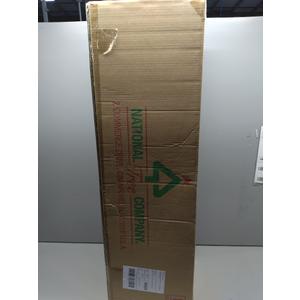 National Tree Company 6 ft Pre-Lit Flocked Acacia Artificial Christmas Tree, 300 Clear Lights, 840 Branch Tips, Includes Stand, Green