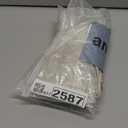 Primitive Kitchen Curtains for Small Windows 30 Inch Length 2 Tier Panels Back Tab Pocket Tan Beige Burlap Colored Cloth Canvas Textured Thick Sheer Linen Cafe Curtain for Bathroom Closet Door 30 Wide