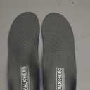 Plantar Fasciitis Feet Insoles Arch Supports Orthotics Inserts Relieve Flat Feet, High Arch (Mens 11-11 1/2 | Womens 13-13 1/2) (Gray)