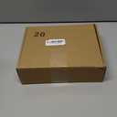 20 Pack Soft Close Cabinet Door Hinges for 1/2" Partial Overlay Cupboard, 100 Degree Opening Angel, Stainless Concealed Kitchen Cabinet Hinges with Mounting Screws and Manual