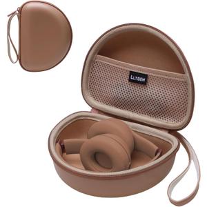 2 x Case for Beats Studio Pro/Solo 4/Studio3/Solo3 Wireless Headphone PU Brown