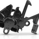 KarParts360 Black Hood Latch for Toyota Tacoma 2005-2011