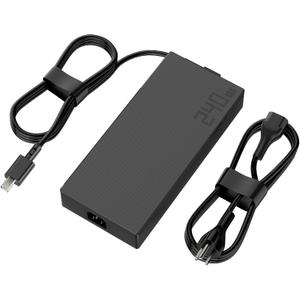240W 20V 12A Rectangle Tip Charger Compatible with ASUS Rog Zephyrus G14 G16 GU605 GU605CW GU605M TUF Gaming A18 2025 FA808UP GamingA15 A16 F16 FA608 FA608UP Laptop Power Adapter