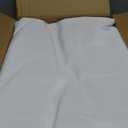 HolidayIdeas Fitted Rectangle Table Cloths 8ft Table Covers for Vendor Booth Display, Banquet, Wedding, Parties,30x96 Inch, White, 6 Pcs