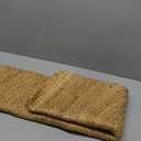 Hausattire Hand Woven Jute Braided Rug, 4 Round  Natural, Reversible Boho Entry Area Rugs for Kitchen, Living Room I Farmhouse Decorative Floor Rug, 4 Feet Round