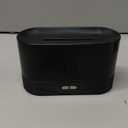 Essential Oil Diffuser, Air Humidifier with Flame Led Light - 7 Colors, 180mL Capacity (8 Hours), Noiseless Operation, Auto-Off Protection - Perfect for Home Bedroom Office Gifts(Black)