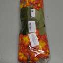 6 Bundles Artificial Fall Flowers Faux Mums,UV Resistant Fake Flowers Silk Flowers Fake Mums for Fall Decor Outdoor Indoor Table Centerpiece Kitchen Pot Porch Wedding Garden Cemetery Autumn