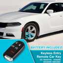 Car Key Fob Keyless Entry Remote 433MHz M3N40821302 for Chrysler 300, for Dodge Charger / Challenger / Dart Limited